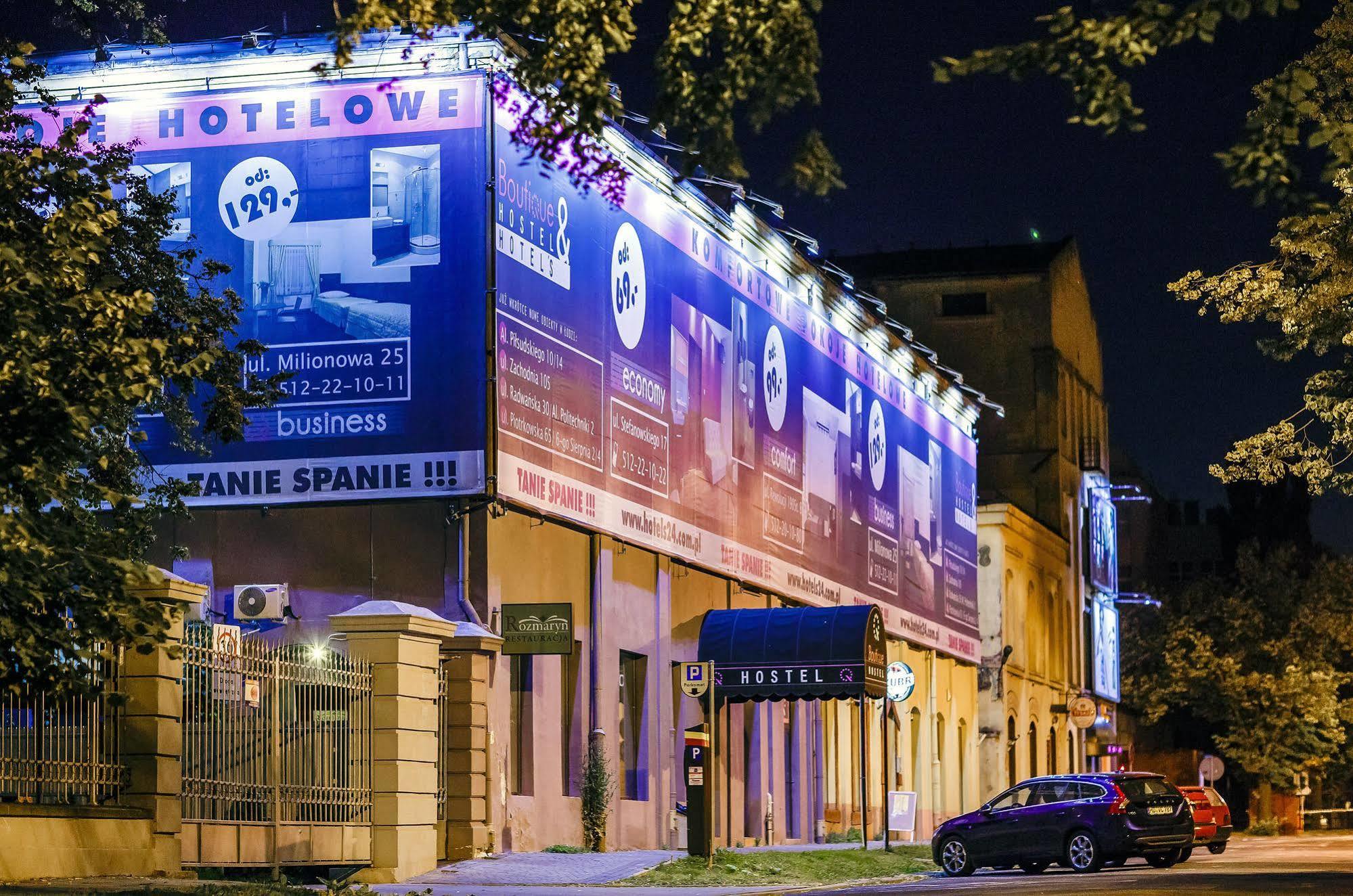 לודז' Boutique Hostel מראה חיצוני תמונה
